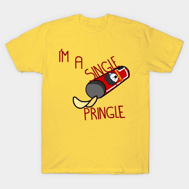 I'm a single pringle T-Shirt by Clatoons